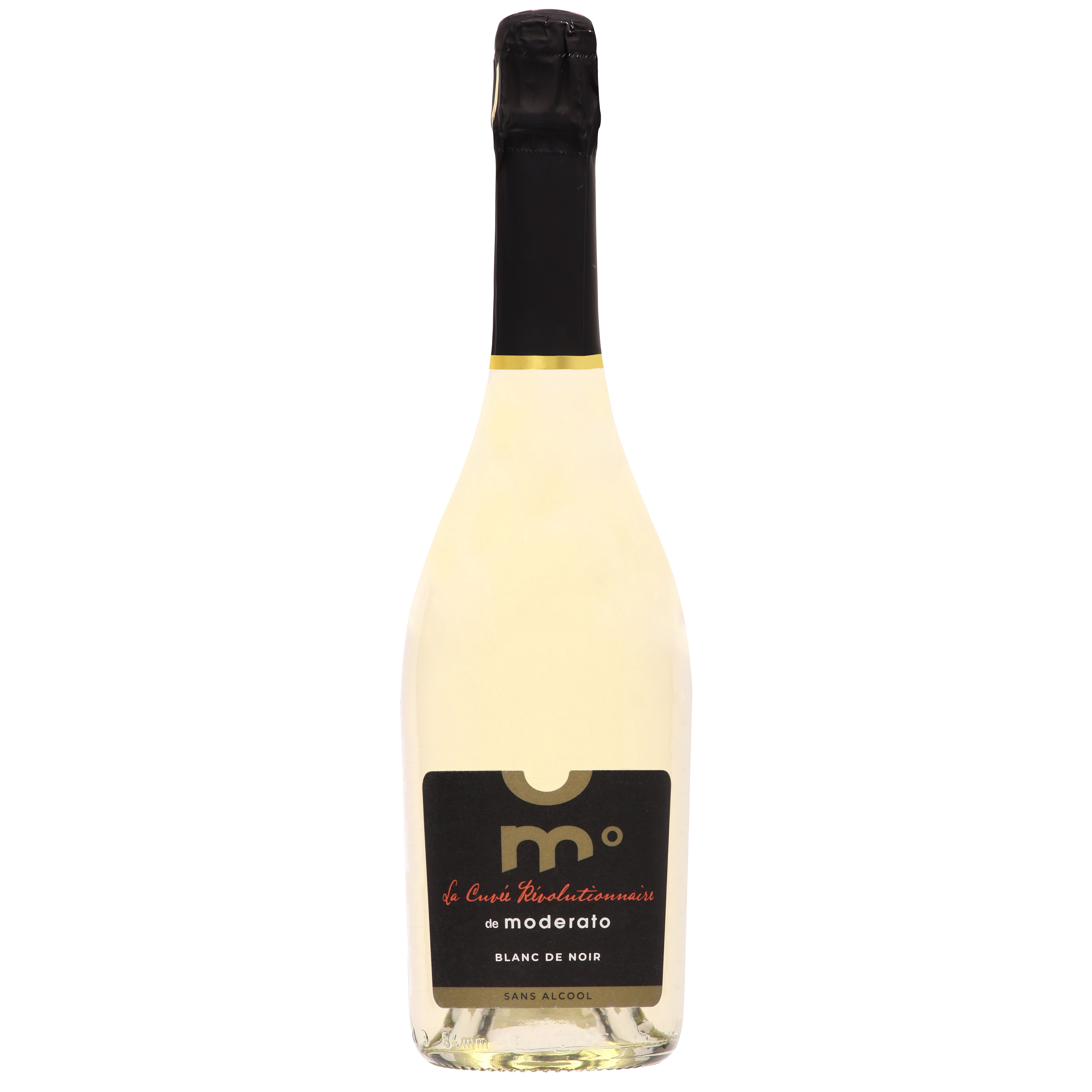 La rivoluzionaria cuvée moderata - frizzante senza alcool - Blanc de noir Merlot