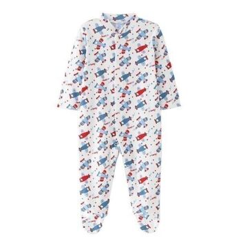 Pyjama à pieds Garçon Imprimé Motif 1