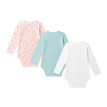 Lot de 3 Body à manches longues pour bébé 2