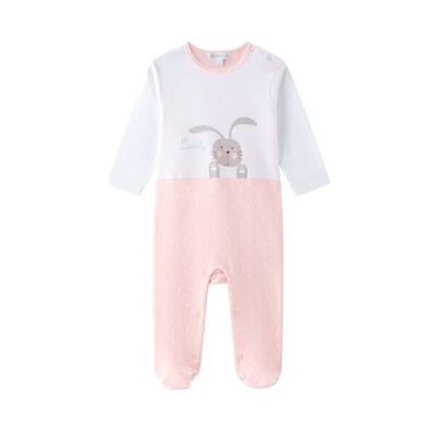Pajamas with feet Bunny Girl