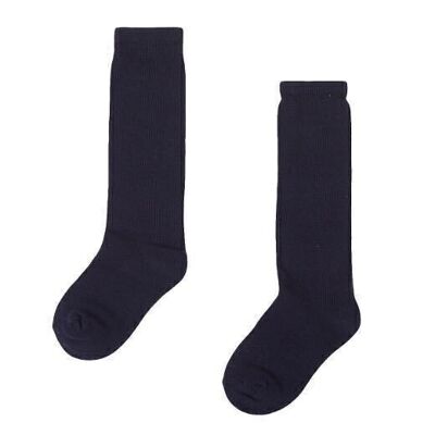 Medium College Navy Color Socks