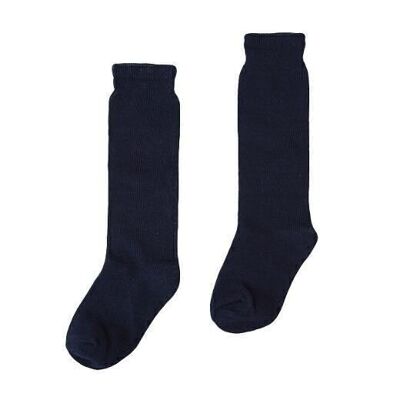 Mittelgroße College-Socken in der Farbe Marine