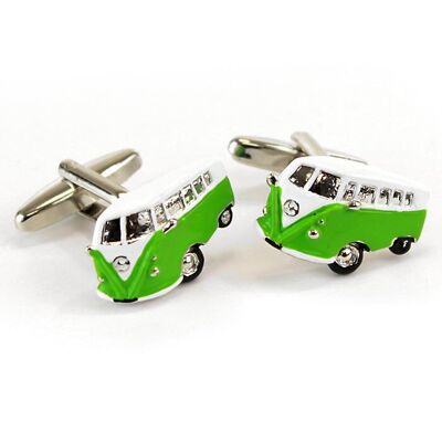 Gemelos Autocaravana Verde