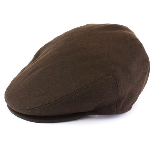 Brown Plain Pony Style Country Cap