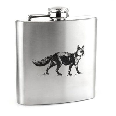 Fox 6oz Hip Flask