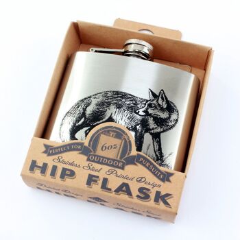 Flasque Fox 6oz 2