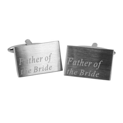 Father of the Bride Wedding Cufflinks