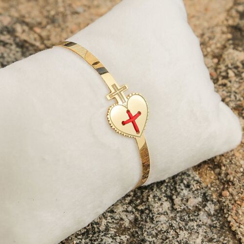 JONC 18k EX VOTO FIL ROUGE