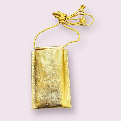 🌟 Gold Glitter Smartphone Case