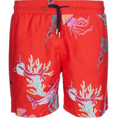 Varden: Under the Sea Print Swim Shorts, quick drying