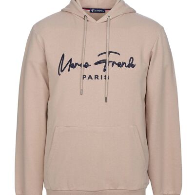 Fontaine : Sweat à Capuche Avec Logo Signature Brodé