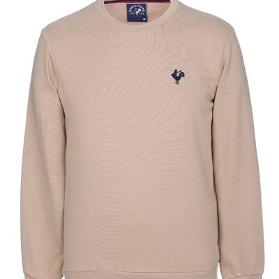 Morin: Sweatshirt embroidered with the emblematic Rooster