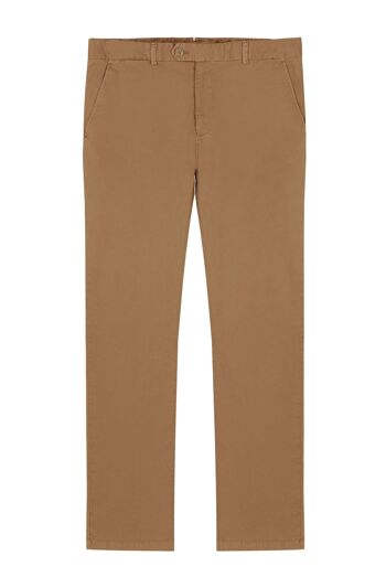 Harvey : Chino Regular Fit en Coton Stretch 1