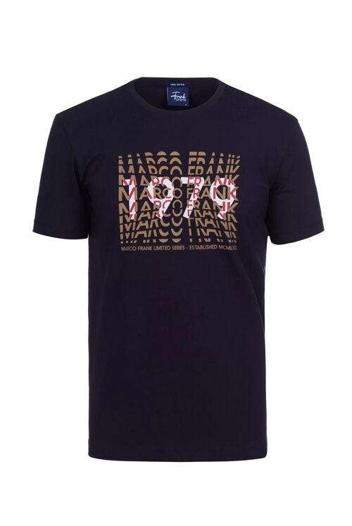 Gable : T-Shirt 1979 bleu marine