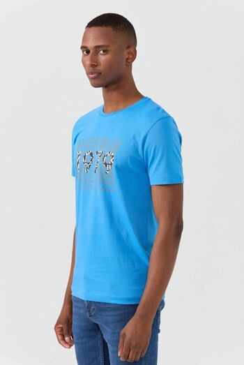 Gable : T-Shirt 1979 Bleu Royal 4
