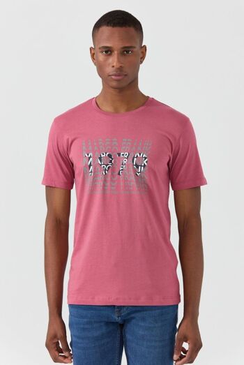 Gable : T-Shirt 1979 rosé foncé 2