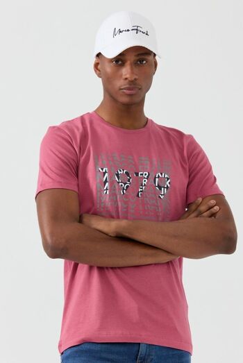 Gable : T-Shirt 1979 rosé foncé 4
