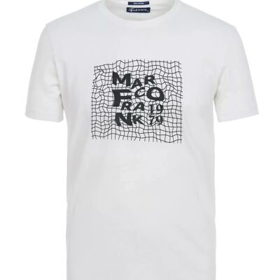 Raphaël: T-shirt con fantasia astratta