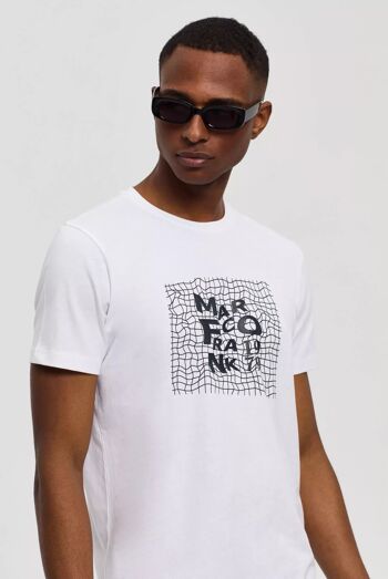 Raphaël : T-Shirt à Motif Abstrait 7