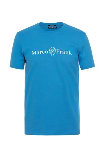 Antoine : T-Shirt avec Logo Couronne Bleu Royal 1