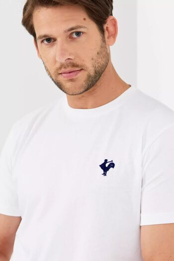 Gerard : T-Shirt avec l’emblématique Logo du Coq Brodé 3