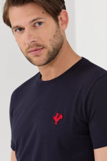 Gerard : T-Shirt avec l’emblématique Logo du Coq Brodé 7