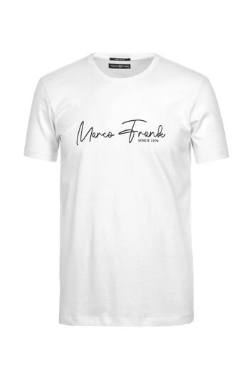 Fabien : T-Shirt avec Logo Manuscrit 1