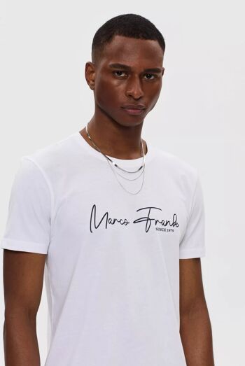 Fabien : T-Shirt avec Logo Manuscrit 9