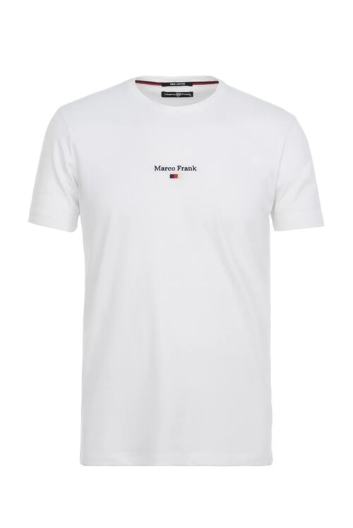 Léo : T-Shirt avec Logo et Drapeau Brodé