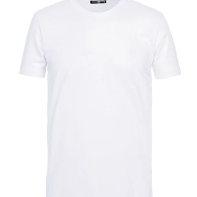 Marceau: T-Shirt with Tone-on-Tone Silicone Logo