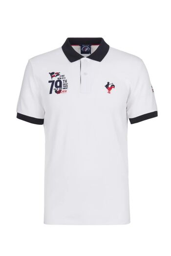 Edouard : Polo avec Logo Bicolore 1