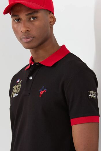 Edouard : Polo avec Logo Bicolore 7