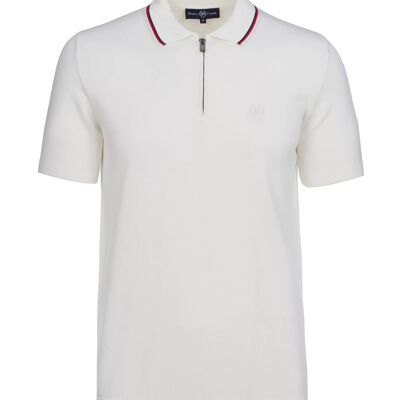 Thibault: Polo Shirt with Striped Collar