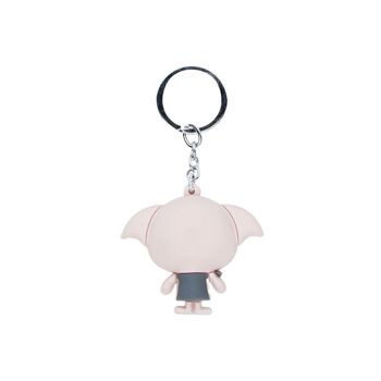 Harry Potter Dobby Chibi-Vinyl Figure Porte-clés Rose 2