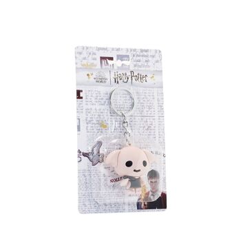 Harry Potter Dobby Chibi-Vinyl Figure Porte-clés Rose 3