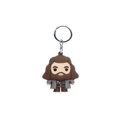 Portachiavi con figura chibi-vinile di Harry Potter Hagrid