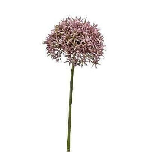 Silk flower - Allium spray 62cm lilac