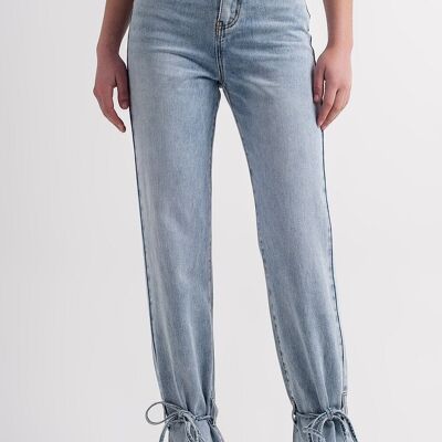 jeans with drawstring
