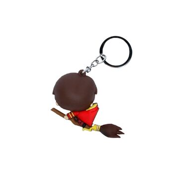 Harry Potter H Chibi-Vinyl Figure Porte-clés Marron 2