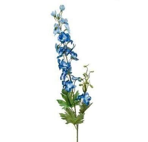 Silk Flower - Delphinium spray 77cm blue