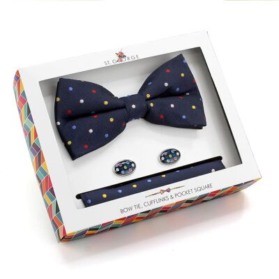 Multi Colour Spots Matching Gift Set