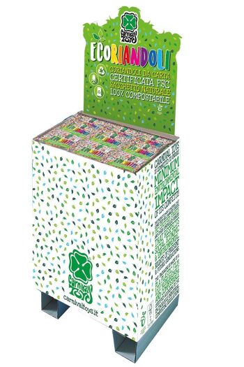 Boîte à palettes 100 confettis gr.250 papier certifié