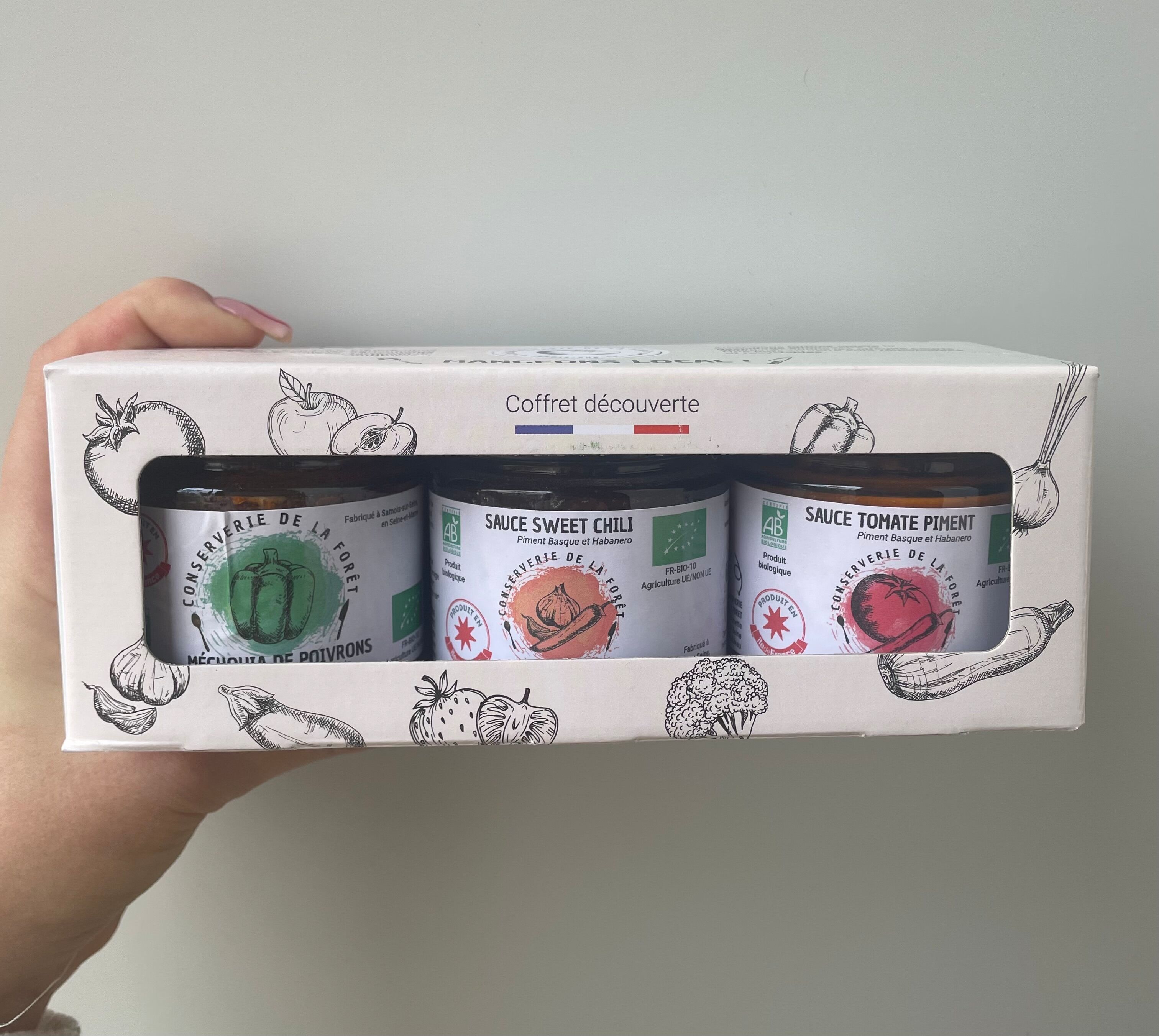 Cofanetto scoperta “Le mie salse piccanti locali”