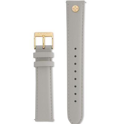 CEYOLI Celebrate Line quick-change bracelet Easy Release leather gray