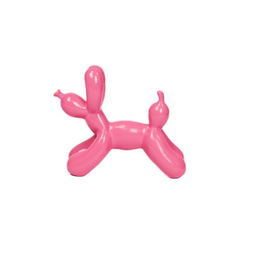 HV Balloon Dog Small - 18x7x14.5cm- Neon Pink