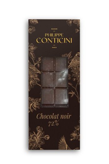 Chocolat Noir 72% - 90 gr 2
