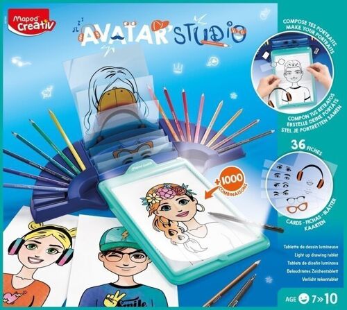 BOARD ACTIVITIES - AVATAR STUDIO - MACHINE A DESSINER