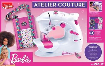 MACHINE A COUDRE ATELIER COUTURE BARBIE 1