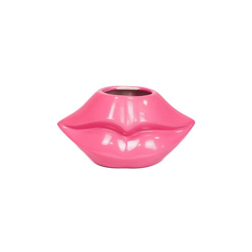HV Lips Don't Lie Pot - Neon Pink - 21x19x11cm