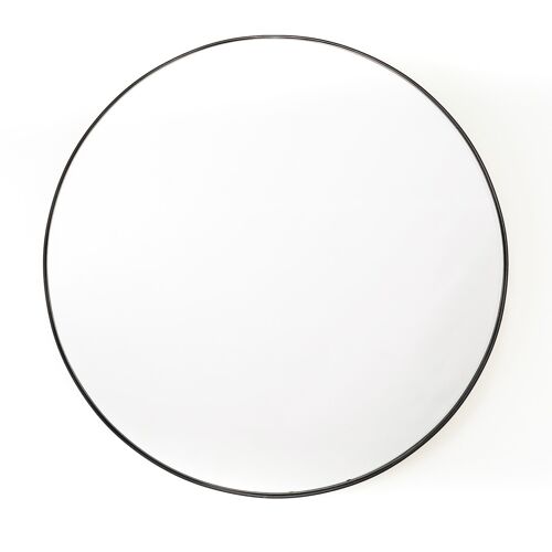 HV Round Mirror 80cm Black